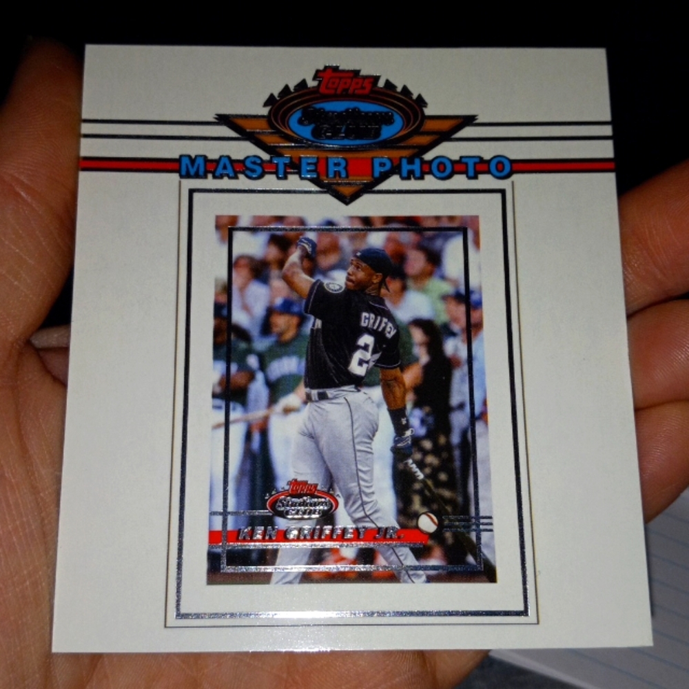 Ken Griffey Jr Topps Stadium Club Master photo